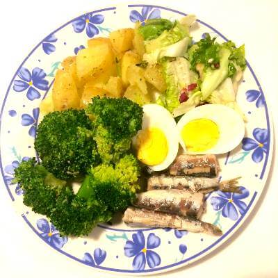 Cena para un adicto a la comida